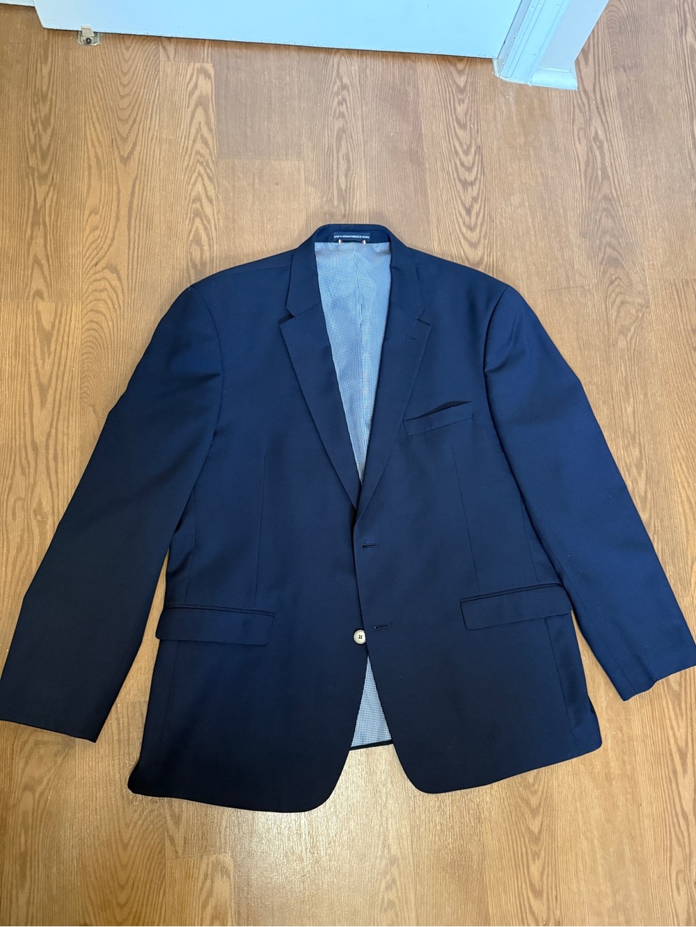 Tommy Hilfiger Navy Single-Breasted Blazer